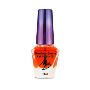 Oliwka do skórek i paznokci MollyLac Strawberry Essence 10 ml