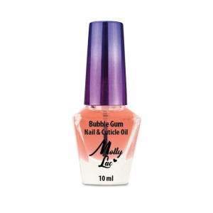 Oliwka do skórek i paznokci MollyLac Bubble Gum 10 ml