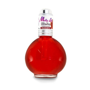 Oliwka do skórek i paznokci z zakraplaczem MollyLac  Strawberry Essence 75