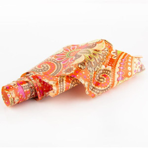 Folia transferowa 100 cm retro paisley Nr 4