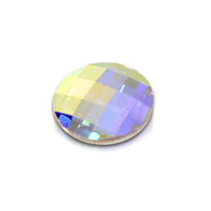 Ozdoba do paznokci Swarovski szachownica crystal AB 6 mm 1 szt