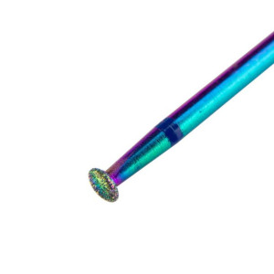 Frez diamentowy Unicorn tęczowy mini grzybek zaokrąglony Nr 9