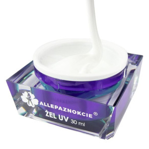 Żel do paznokci budujący Allepaznokcie Perfect French White 30  ml