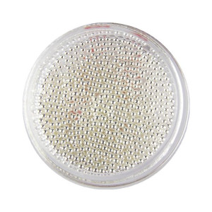 Ozdoba do paznokci Bulion Lux kawior Silver 1,2 mm 4 g Nr 1