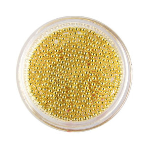 Ozdoba do paznokci Bulion Lux kawior Golden 1,2 mm 4 g Nr 2