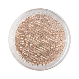 Ozdoba do paznokci Bulion Lux kawior Rose Golden 1,2 mm 4 g Nr 3