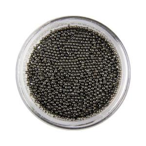 Ozdoba do paznokci Bulion Lux kawior Black 0,8 mm 4 g Nr 4