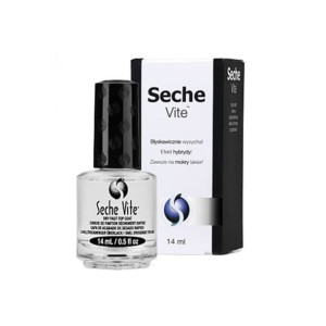 Lakier z wysuszaczem sache vite top coat 14 ml
