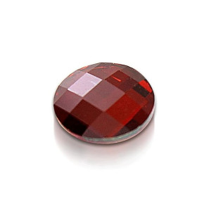 Ozdoba do paznokci Swarovski szachownica crystal red magma 6 mm 1 szt