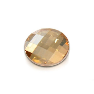 Ozdoba do paznokci Swarovski szachownica crystal gold shadow 6 mm 1 szt