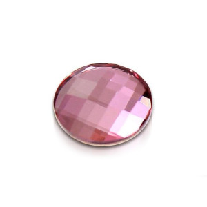 Ozdoba do paznokci Swarovski szachownica crystal antique pink 6 mm 1 szt