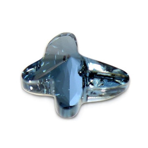 Ozdoba do paznokci Swarovski motyl denim blue 8 mm 1 szt