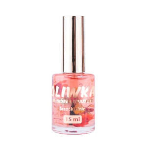 Oliwka do paznokci z kwiatkami Brzoskwinia 15 ml