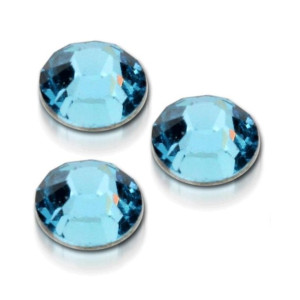 Ozdoba do paznokci Cyrkonie Swarovski SS10 202 Aquamarine 50 szt