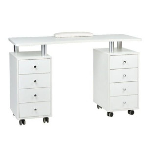 Bs stolik do manicure bd 3425 biały