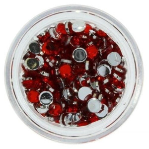 Ozdoba do paznokci cyrkonie imitacja szkła 3 mm 200 szt Nr 07