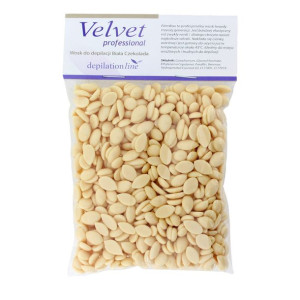 Velvet professional filmwax wosk do depilacji biała czekolada 100 g