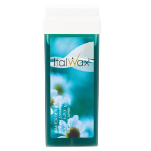 Wosk do depilacji w rolce Italwax azulenowy 100 ml