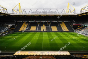 Fototapeta piłka nożna Borussia Dortmund II - 3 x 2 m - winylowa