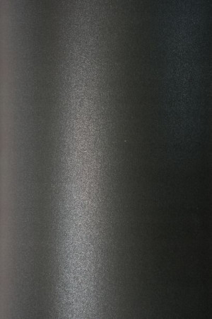 [ MG.13 ] Papier perłowy Sirio 125g Coal Mine czarny 10A5 / al *   Papier S