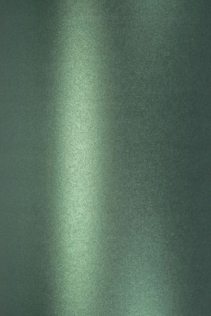 [ MG.3 ] Papier perłowy Majestic 250g c. zielony 10A5 / al *   Papier Majes