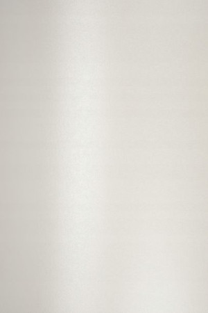 [ M.F.2 ] Papier perłowy Aster Metallic 300g biały 10A4 / al *   Papier Ast
