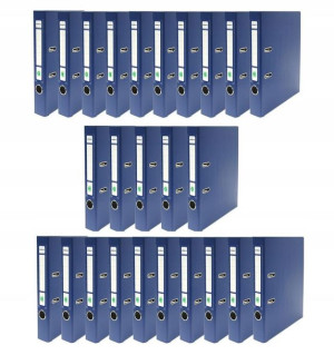 Segregator dźwigniowy A4 EKOBOX 50mm GRANAT 25szt.