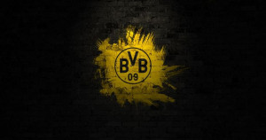 Fototapeta piłka nożna Borussia Dortmund III - 3,6 x 2,5 m - lateksowa