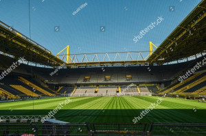 Fototapeta piłka nożna Borussia Dortmund III - 3 x 2 m - winylowa