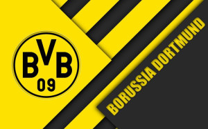 Fototapeta piłka nożna Borussia Dortmund III - 4 x 2,5 m - winylowa
