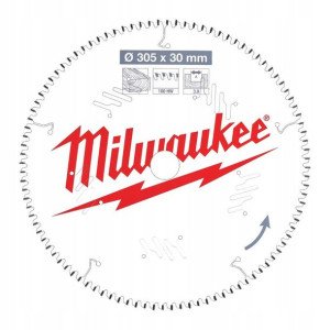 Milwaukee tarcza piła do drewna 305mm 30mm 100z