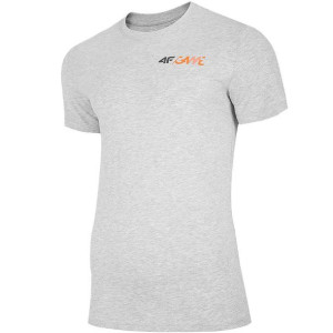 T-shirt Męski 4f H4l20-tsm030 Jasny Szary