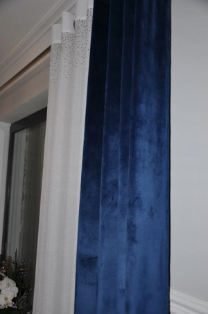 Zaslony welurowe grube super cena 140x250