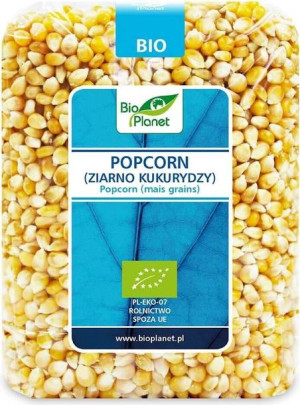 Popcorn (ziarno Kukurydzy) Bio 1 Kg - Bio Planet