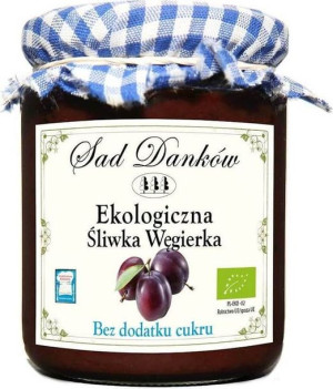 Powidła Śliwkowe B/c Bio 260 G - Sad Danków