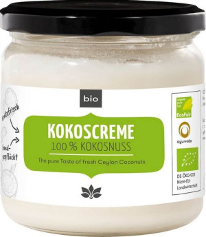 Krem Kokosowy Bezglutenowy Bio 350 G - Cosmoveda