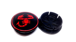 ABARTH Zaślepka Felg Dekielek Dekielki Kapsel 50mm