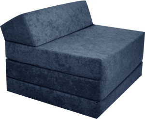 Materac Turystyczny Rozkładany Skos 200x70x10 niebieski