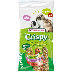 Versele Laga Cripsy Sticks Herbivores Triple Veriety Pack Kolby Dla Królikó