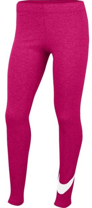 Spodnie dla dzieci  Nike G NSW Favorites Swsh Legging różowe AR4076 615