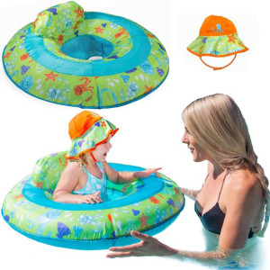 SwimWays koło do nauki pływania bezpieczne Baby Springfloat 12-24 msc.