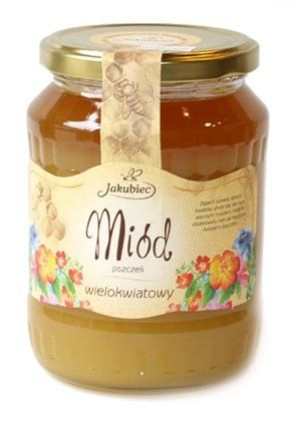 Miód wielokwiatowy 1200g Jakubiec