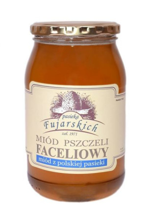 Miód faceliowy 1250g Drahimski