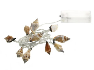 GIRLANDA LED Ledowe lampki MUSZELKI cotton