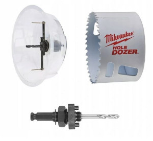 MILWAUKEE Otwornica Nastawna 68mm z uchwytem Hole