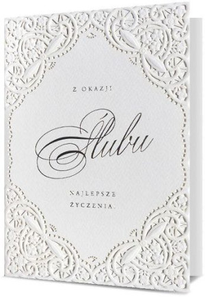 Kartka z życzeniami na ślub  HM 1013