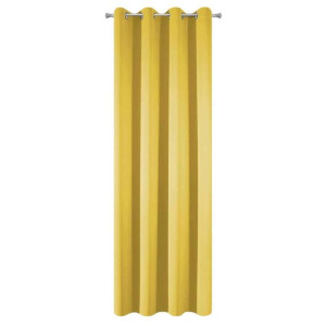 Zasłona 135 x 250 Dekoracyjna Parisa Musztarda