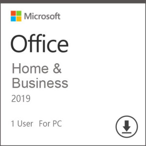 Microsoft Office 2019 Home and Business 1 PC