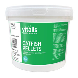 Vitalis Catfish Pellets Xs 1mm 1.8kg 3,8l