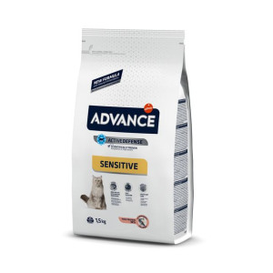 ADVANCE Adult Salmon Sensitive - sucha karma z łososiem dla wrażliwych kotó